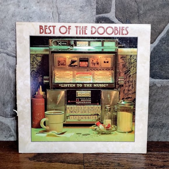 The Doobie Brother The Best Of The Doobies BSK 3112 Vinyl Record 1976 - Picture 1 of 6
